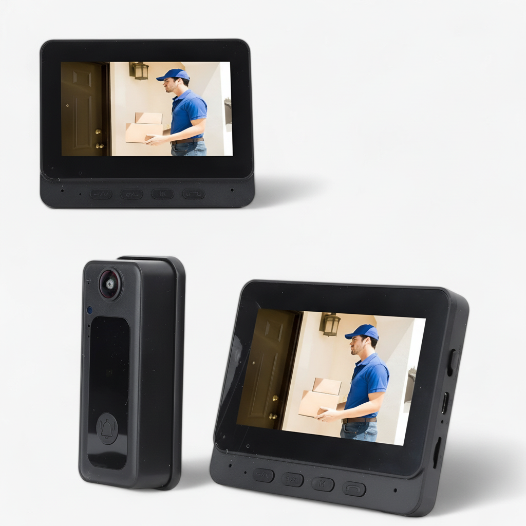Wireless Video Doorbell Camera with 8MP HD Video & Two-Way Communication for Enhanced Home Security 5