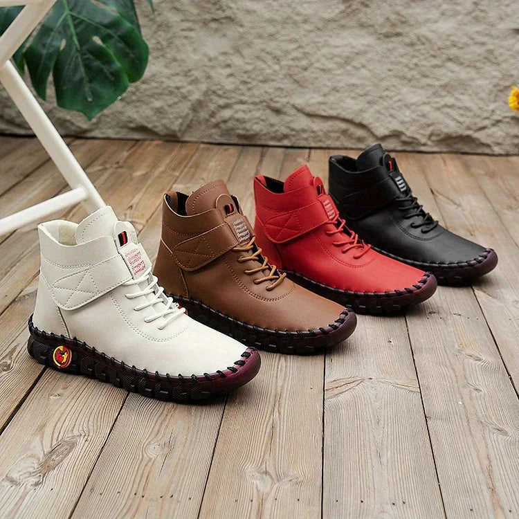 Women's Fleece Lined Comfort Boots - Stylish Supportive Boots for All-Day Warmth 6