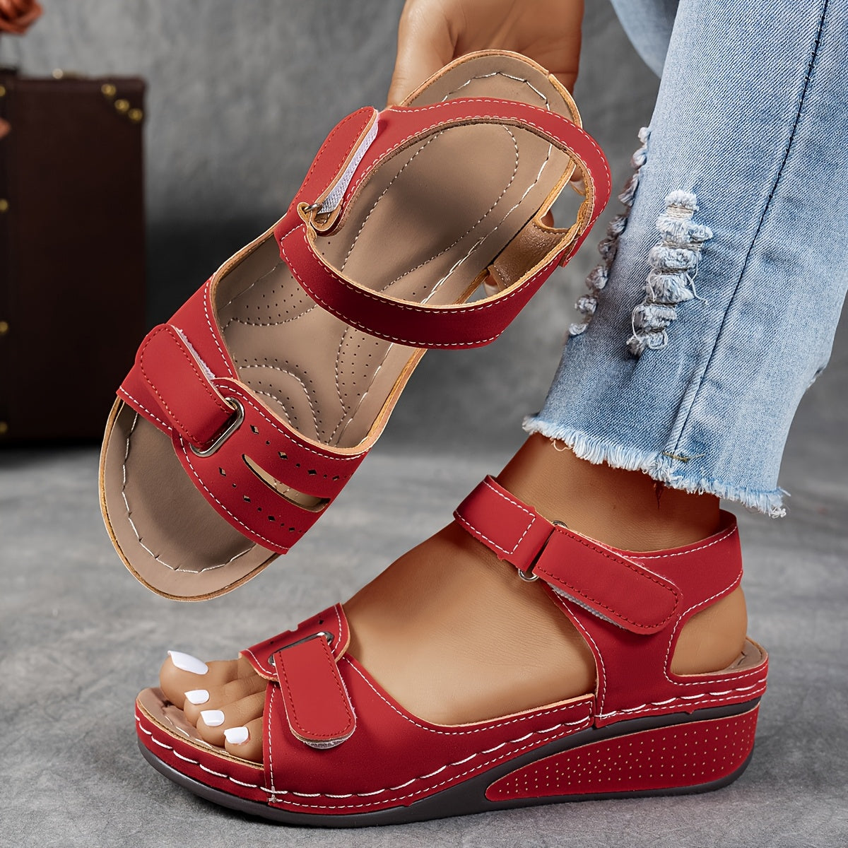 Women's Lightweight Orthopedic Sandals - Stylish Comfort Footwear for All-Day Support 0