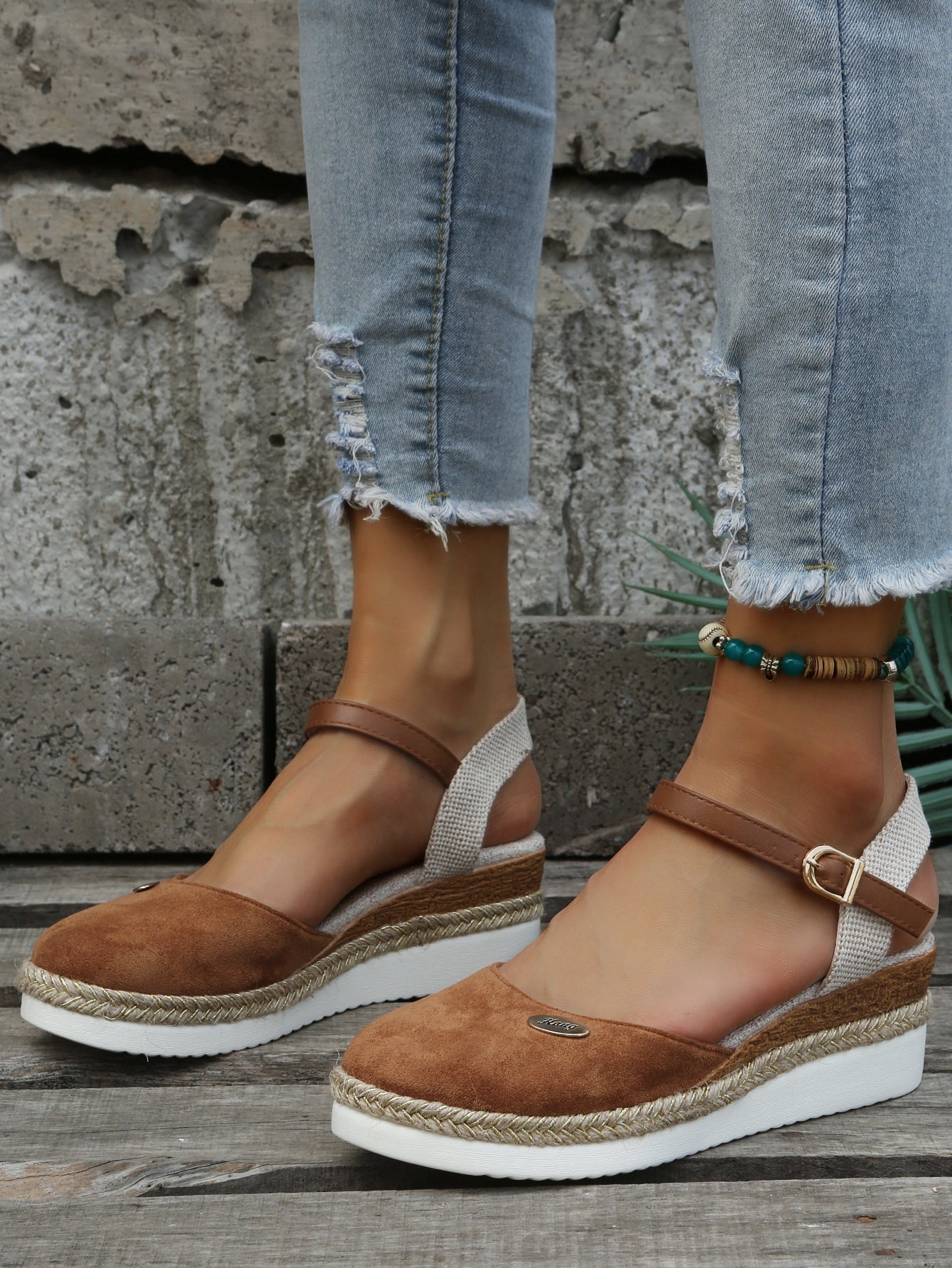 Women's Orthopedic Espadrille Wedge Shoes - Stylish Comfort for Everyday Wear 0
