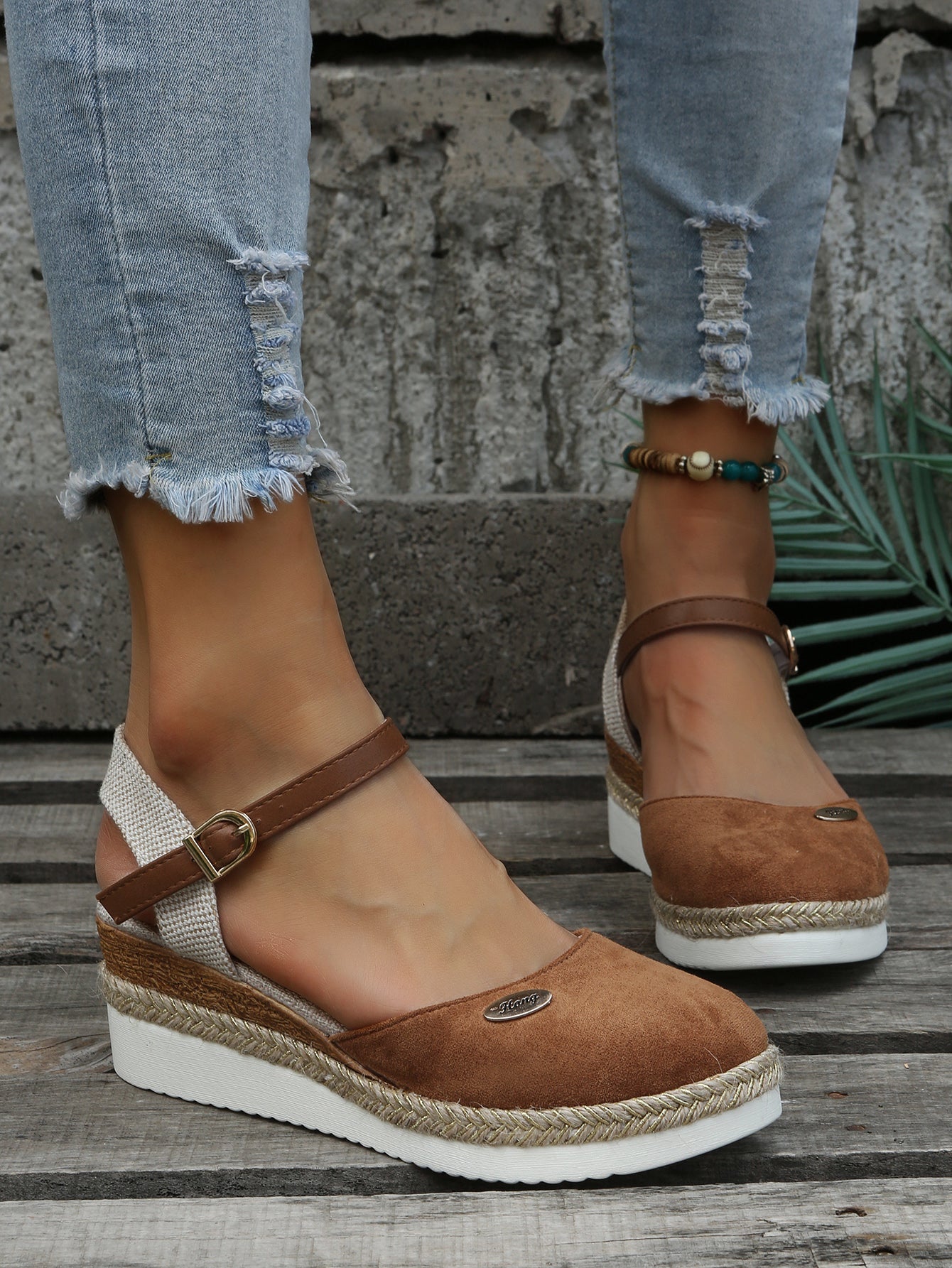 Women's Orthopedic Espadrille Wedge Shoes - Stylish Comfort for Everyday Wear 3