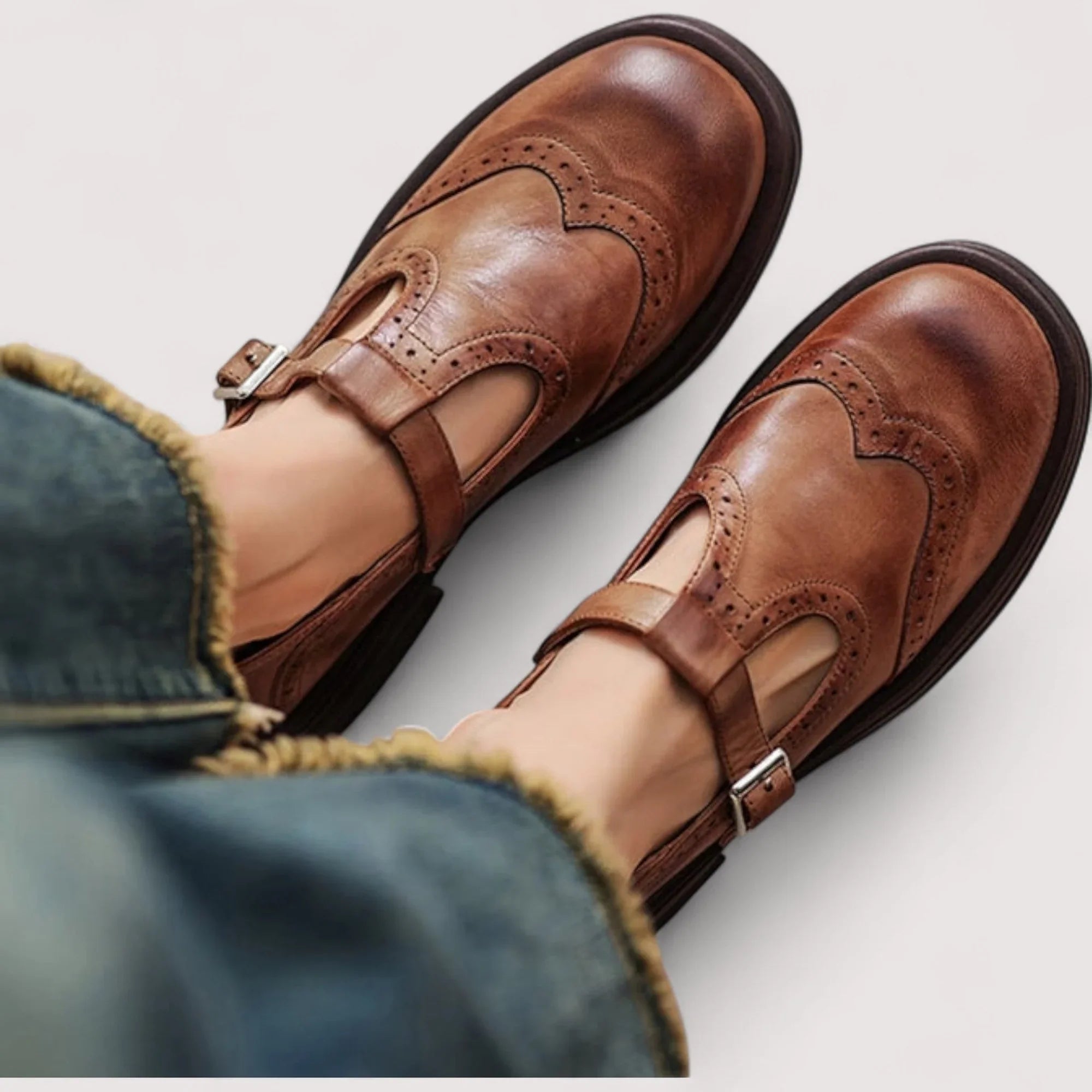 Women's Orthopedic Mary Jane Shoes - Stylish Supportive Footwear for Everyday Comfort 0