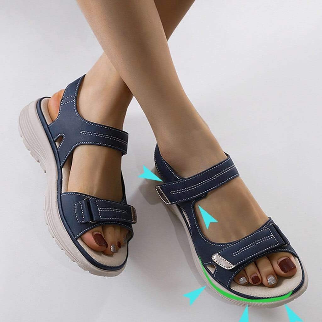 Women's Orthopedic Summer Sandals - Comfortable Soft Sole Footwear for All-Day Support 4