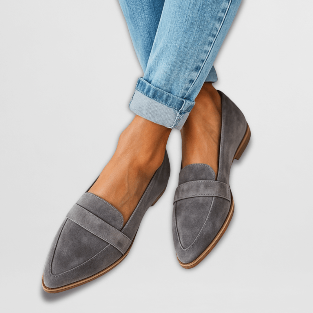 Women's Soft Suede Loafers - Comfortable Everyday Footwear for All Occasions 1