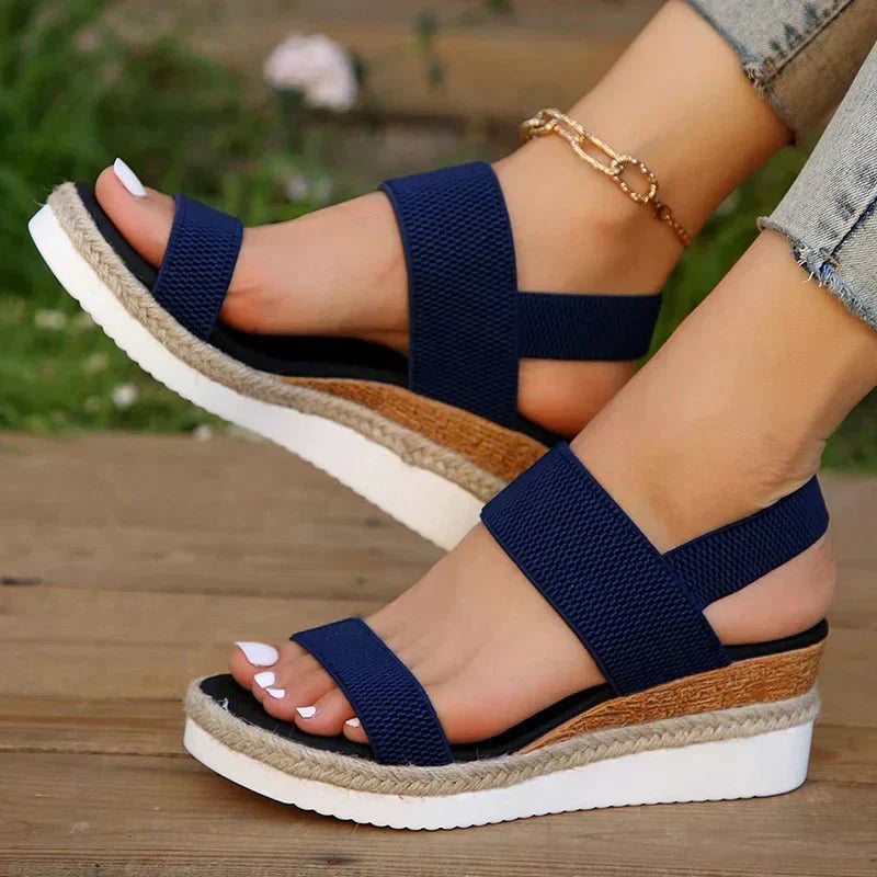 Women's Sporty Platform Sandals - Lightweight Orthopedic Comfort for Everyday Style 10