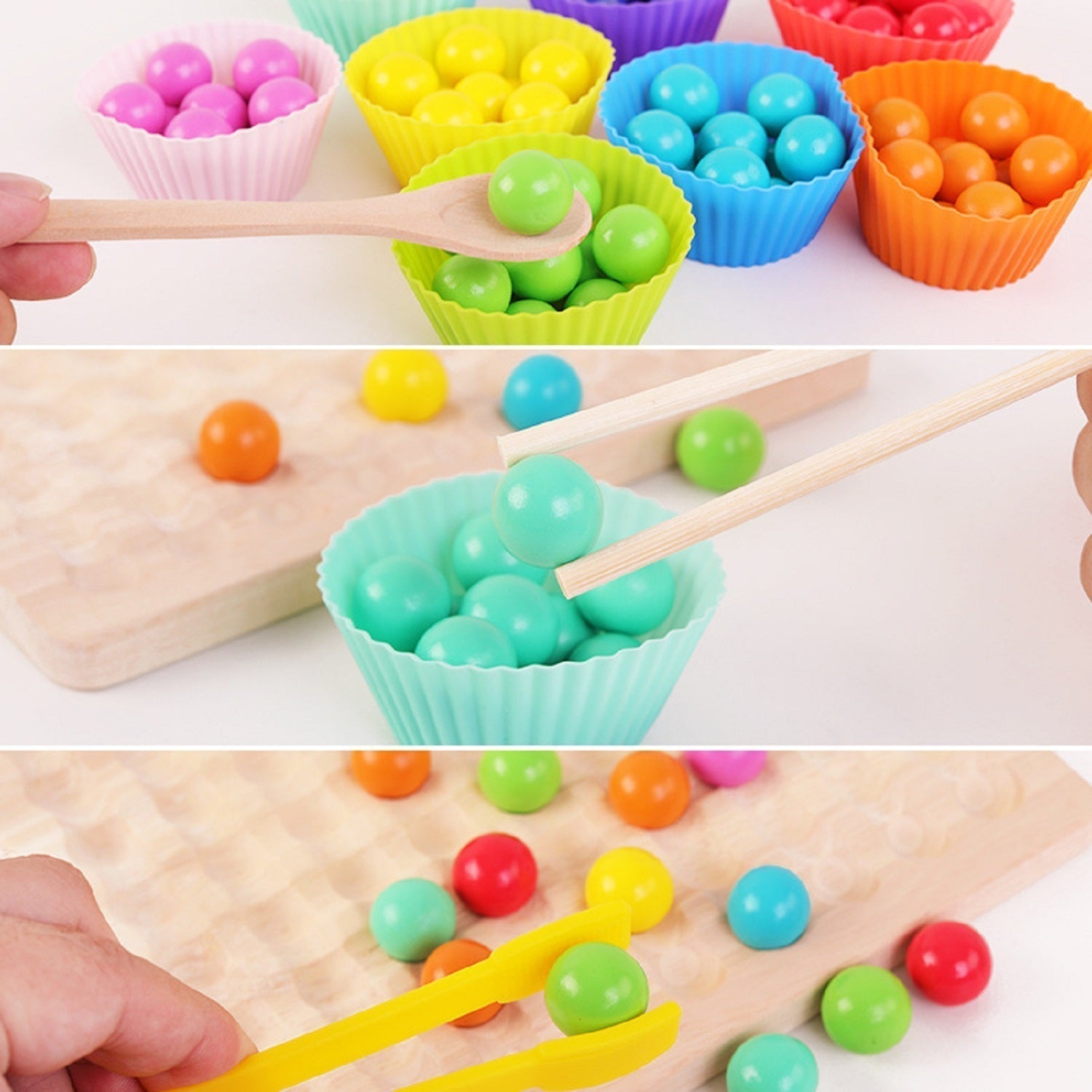 ColorMatch – Creative Bead Sorting & Counting Game