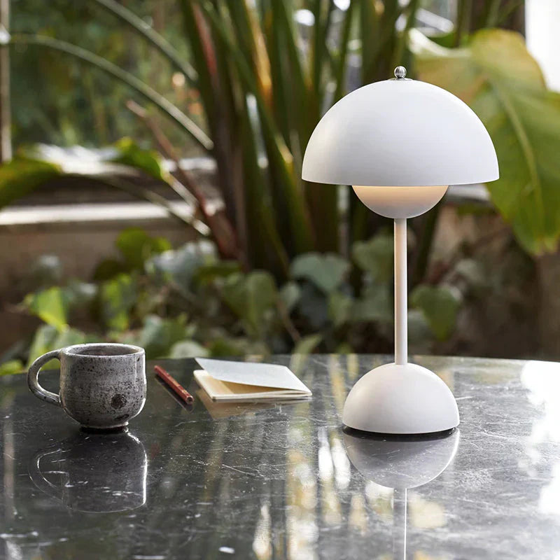 WoodlandGlow | Sleek Modern LED Table Lamp with Touch Control 0