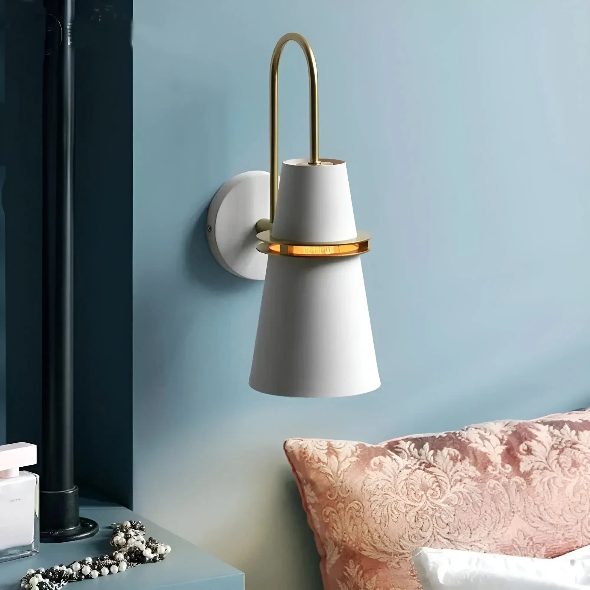 Macaron LED Wall Lamp - Modern Horn Sconce Light