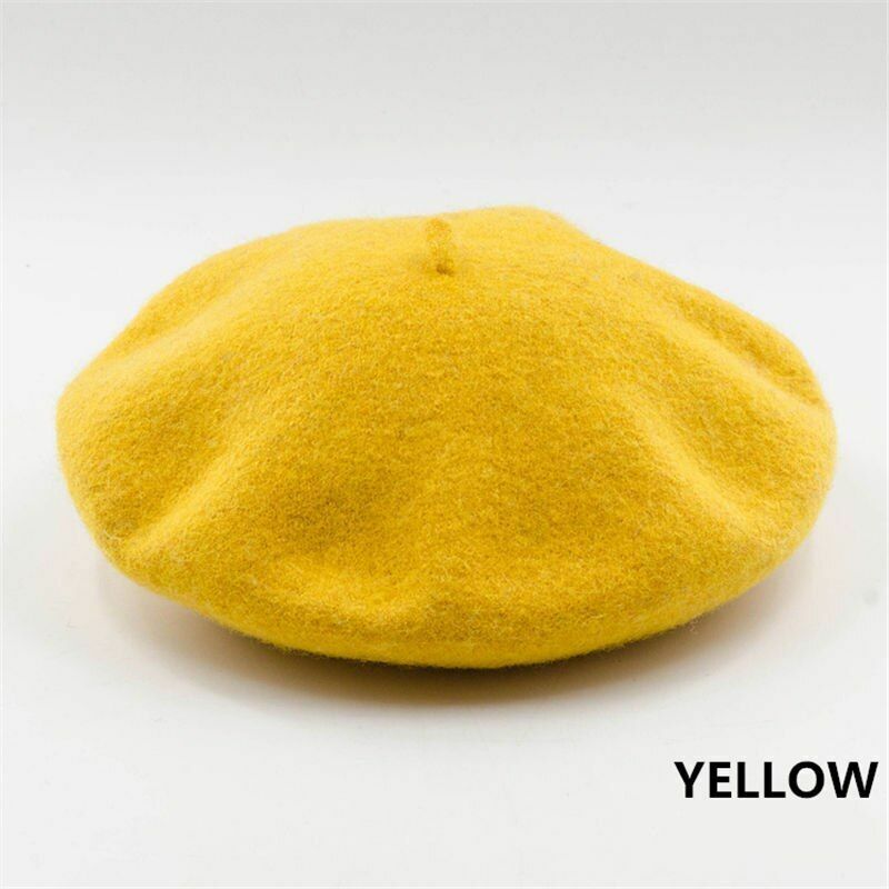 WoolCharm Beret – Luxe 100% Wool Winter Beret