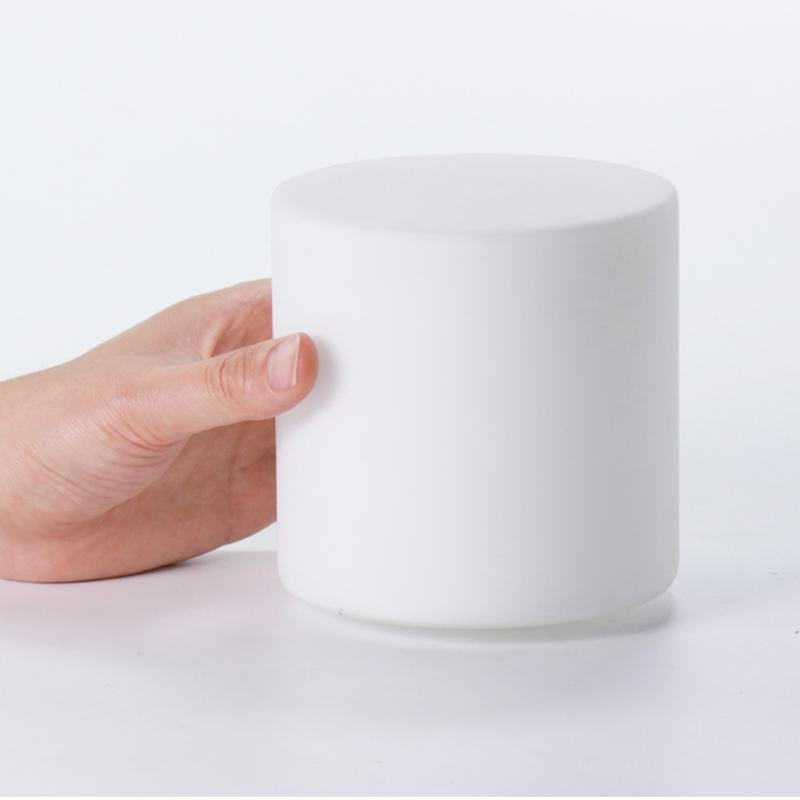 LumiGlow Glass Touch-LED Table Lamp