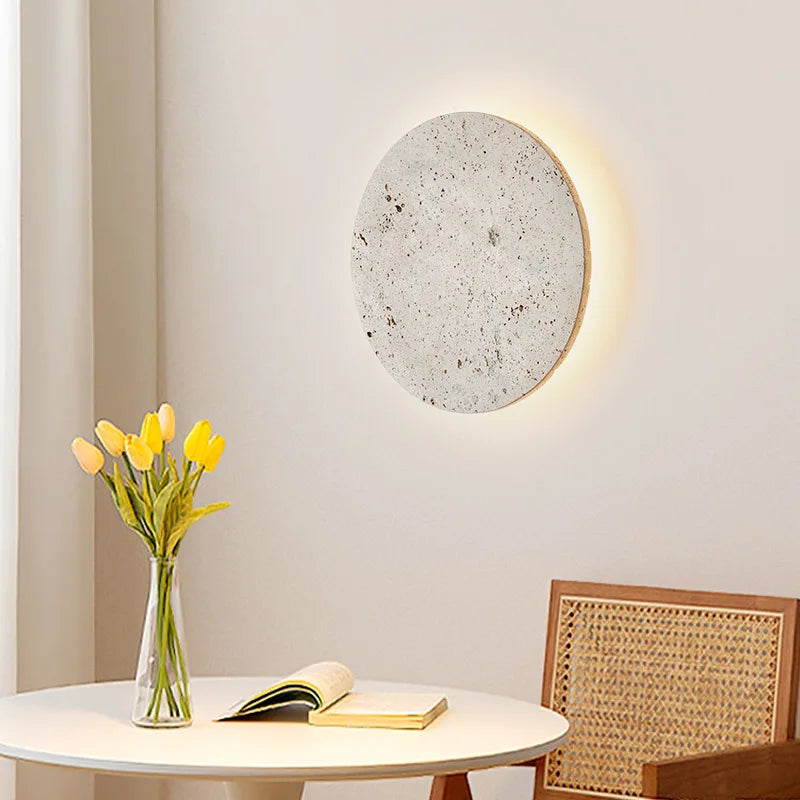 ZenGlow | Minimalist Wall Lamp with Natural Design for Soothing Ambiance 2