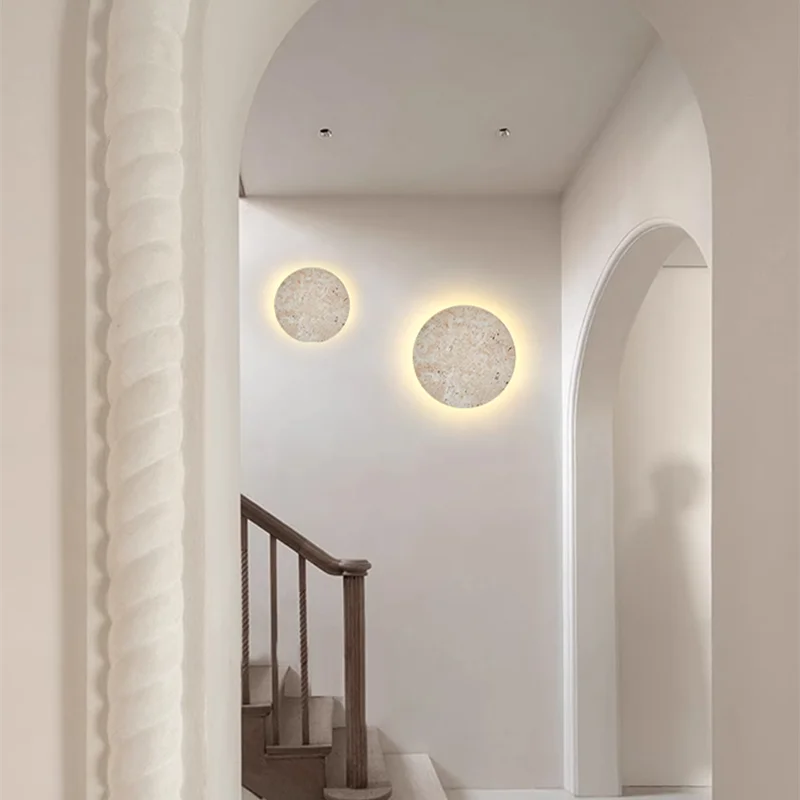 ZenGlow | Minimalist Wall Lamp with Natural Design for Soothing Ambiance 3