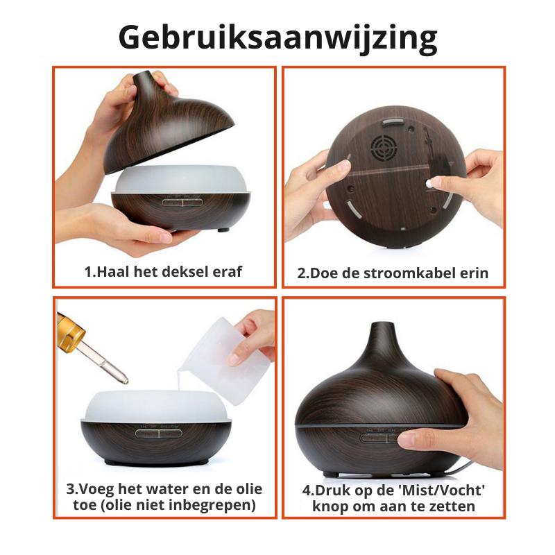 ZenMist Diffuser - Calming Aroma Diffuser for Relaxation