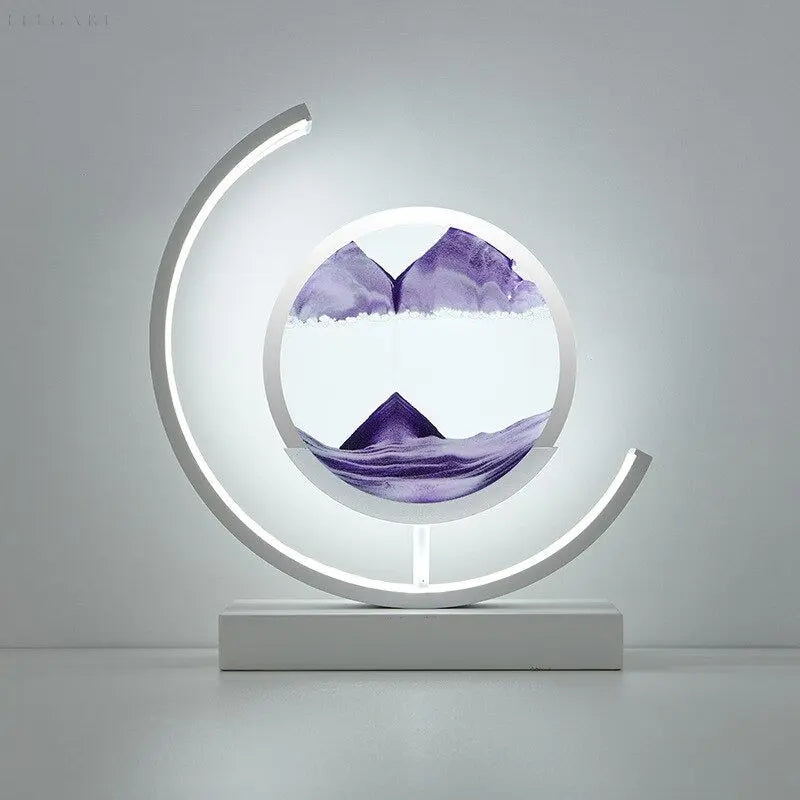 Moving Sand Art Lamp - Relaxing LED Mood Light