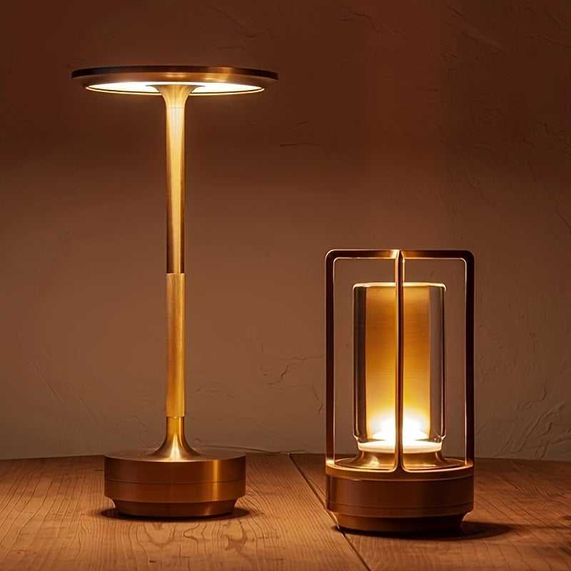 ZenithGlow | Modern Elegant Battery Operated Touch Table Lamp 1