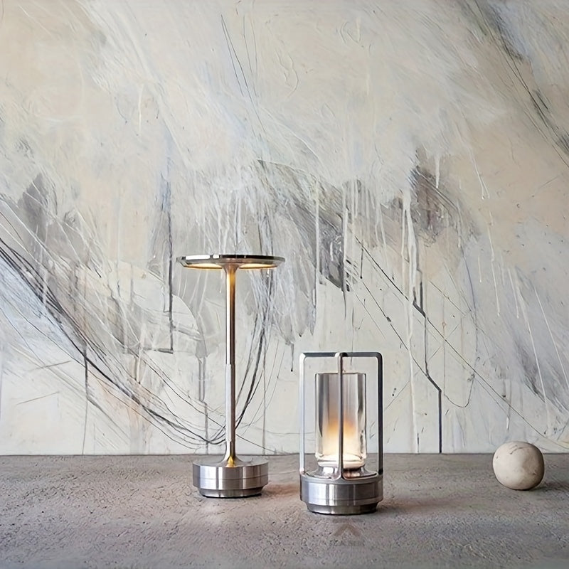 ZenithGlow | Modern Elegant Battery Operated Touch Table Lamp 4