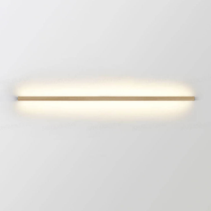 ZenithWood | Chic Minimalist Solid Wood LED Wall Sconce Light 11