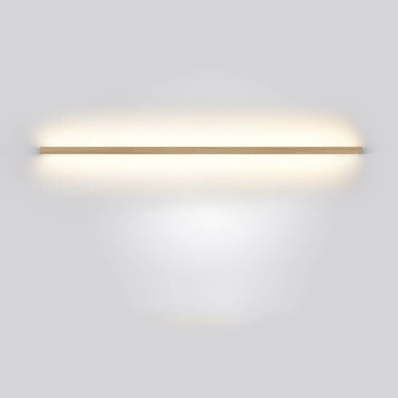 ZenithWood | Chic Minimalist Solid Wood LED Wall Sconce Light 7