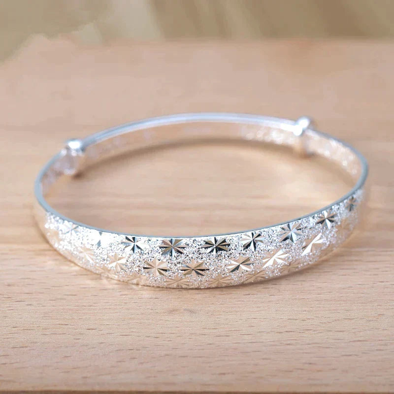 Silver Star - Adjustable Bracelet for Women
