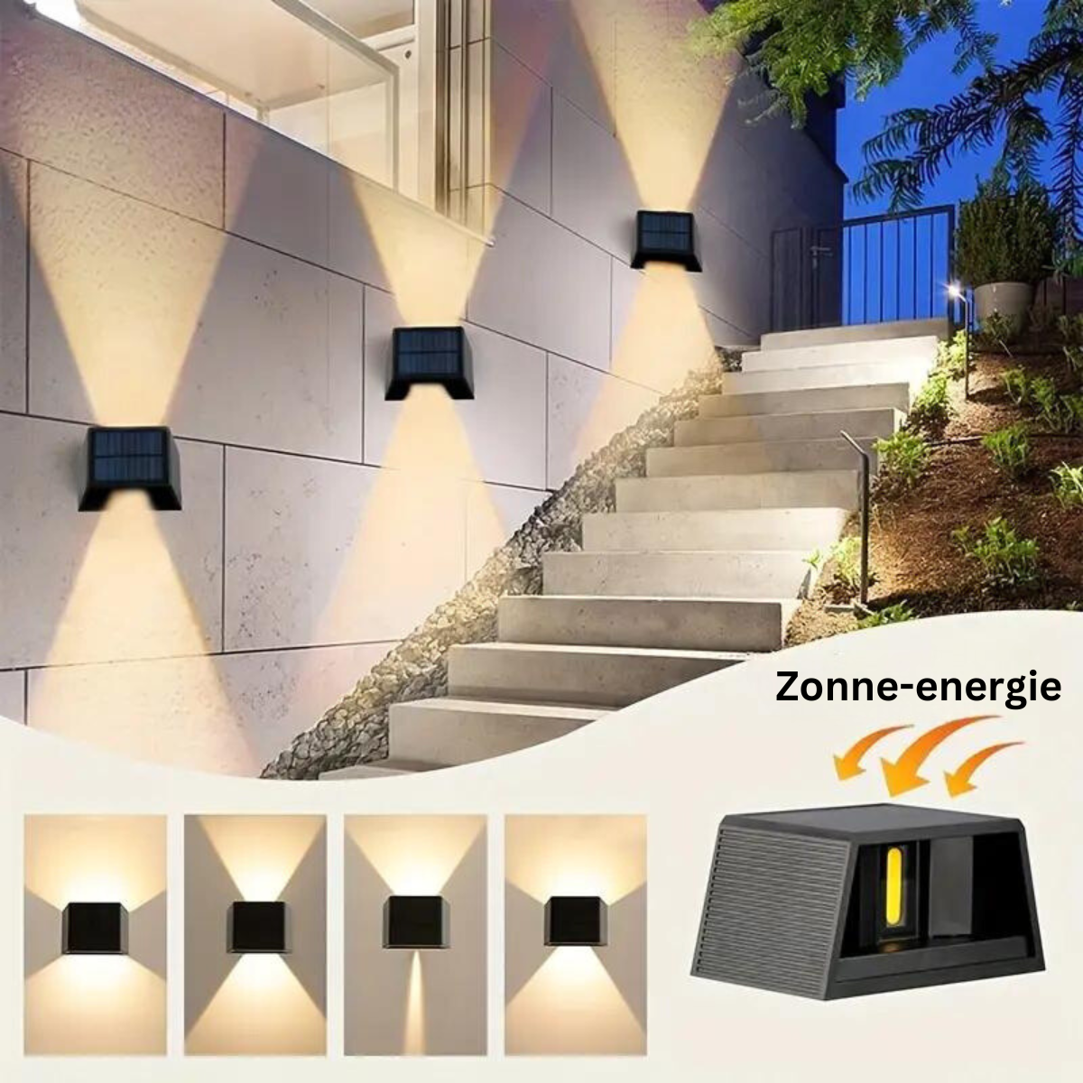 Solar Wall Lights Pro - Garden Lighting