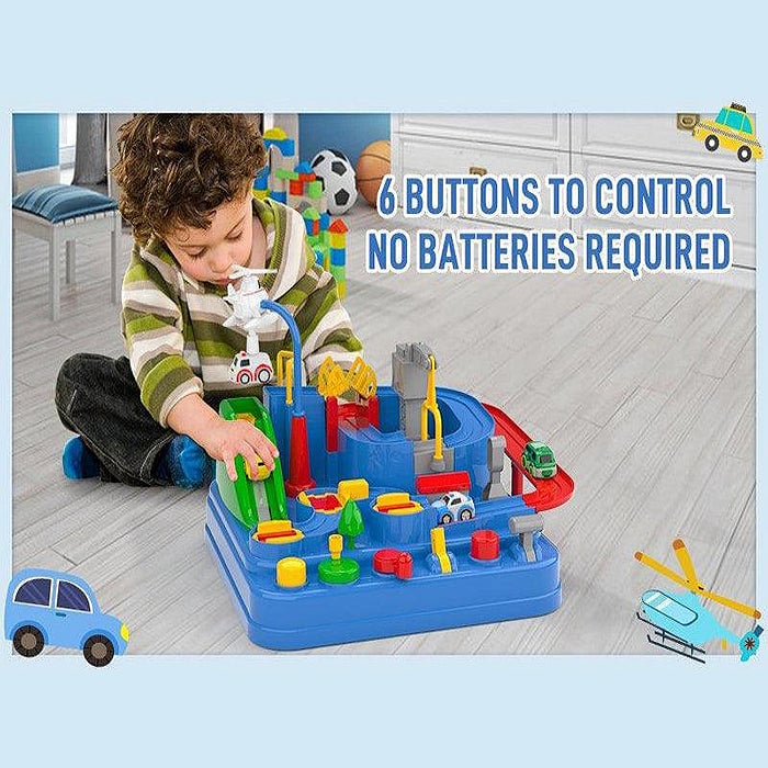 RescueTrack Adventure Set - Educational Toddler Activity Track