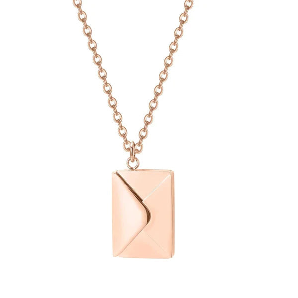 Love Chain - Letter Pendant Necklace