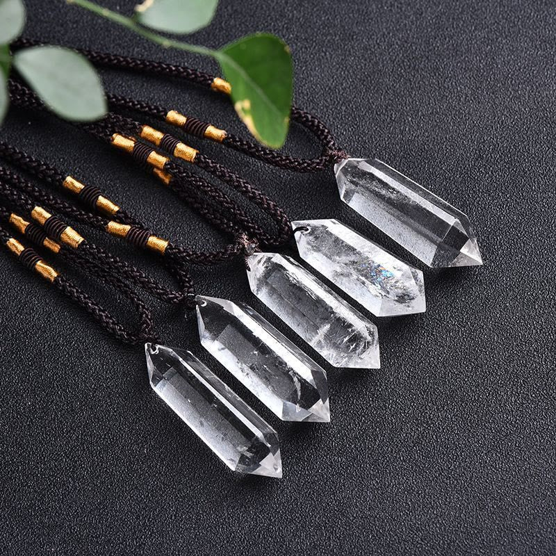 Natural Amethyst - Crystal Necklace