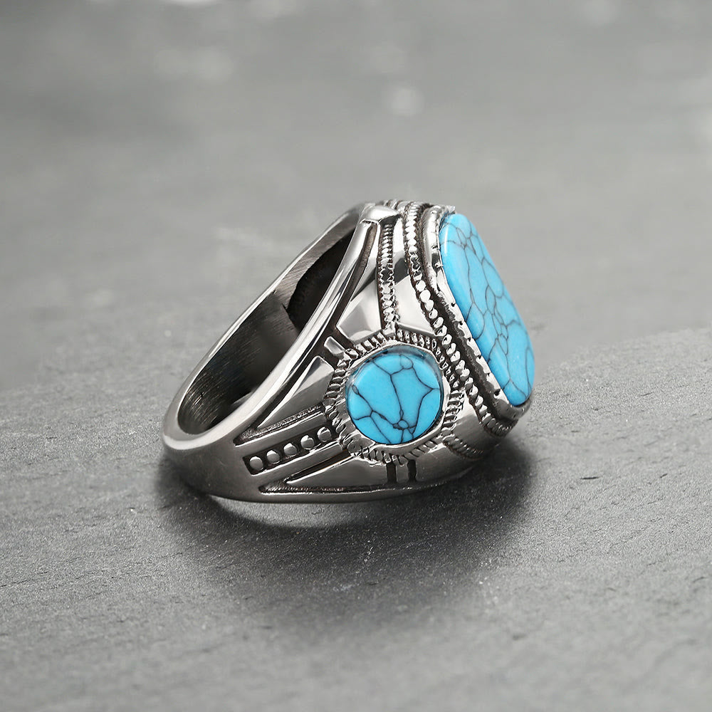 Thorin - Turquoise Men's Ring