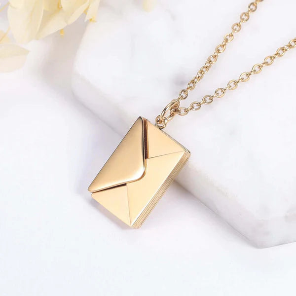 Love Chain - Letter Pendant Necklace