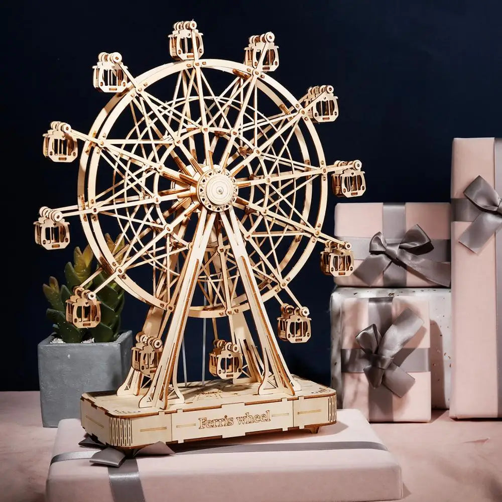 WoodCraft 3D Set - Build Your Own Ferris Wheel
