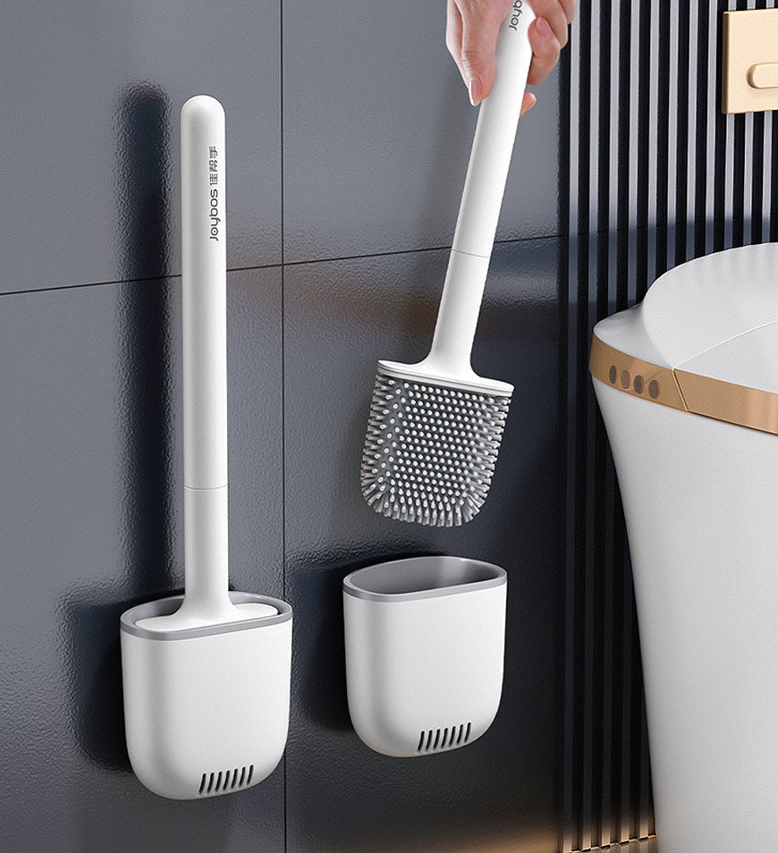 SiliClean - Anti-Bacterial Silicone Toilet Brush