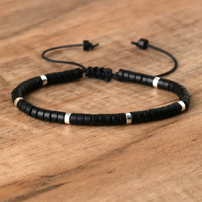 Seraphina - Braided Natural Stone Bead Bracelet for Women
