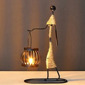 VintageMan - Retro Elegant Candle Holder