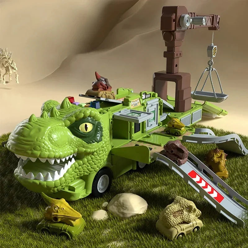 DinoRoar - Foldable Dinosaur Adventure Truck