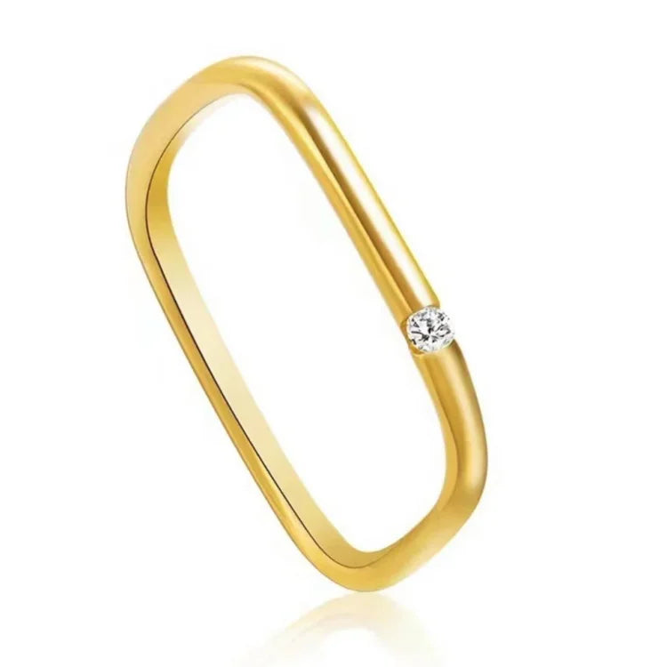 Leona - Minimalist Zirconia Ring for Women