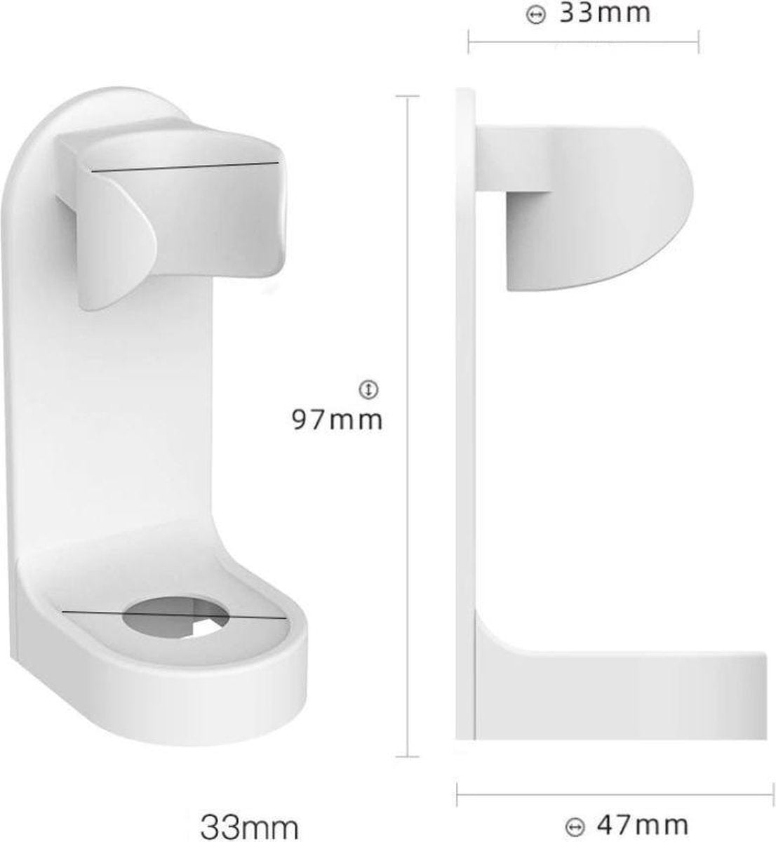 BrushMate - Adhesive Bathroom Toothbrush Holder