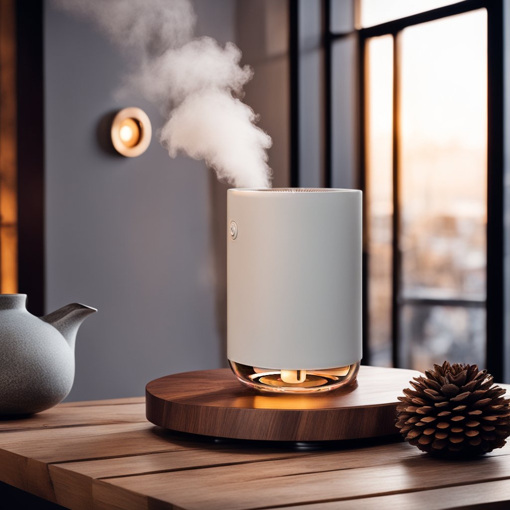 PureMist - Elegant Ultrasonic Humidifier