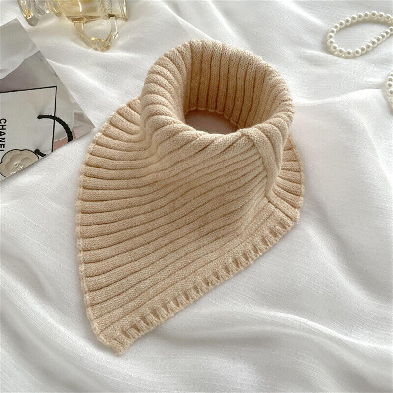 CosyWrap Scarf – Knit Cotton Cowl Winter Scarf