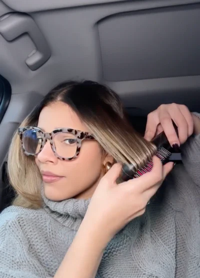 SleekStyle - 3-in-1 Heated Styling Brush