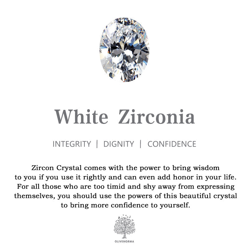 Elara - White Opal & Zirconia Clover Earrings for Women