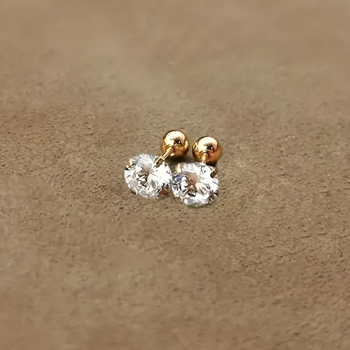Lumen Sparkle - Zirconia Stud Earrings for Women