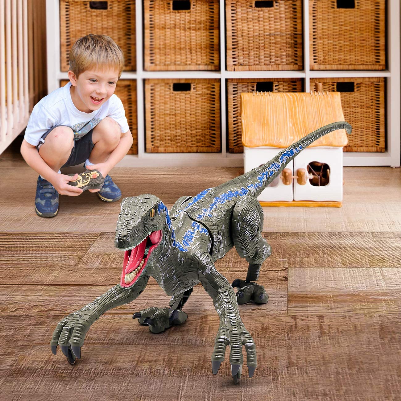 DinoMotion - Remote Control Velociraptor