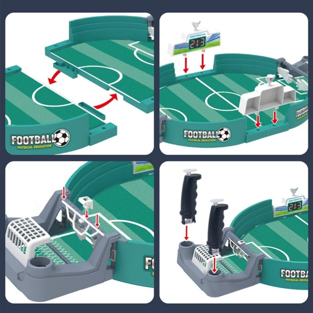 Mini Football Pro - Compact Tabletop Foosball for the Family