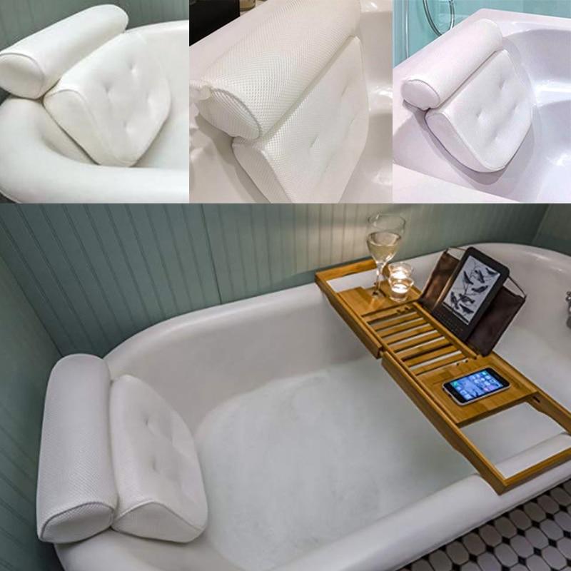 NeckCush Luxe Bath Pillow - Spa Comfort