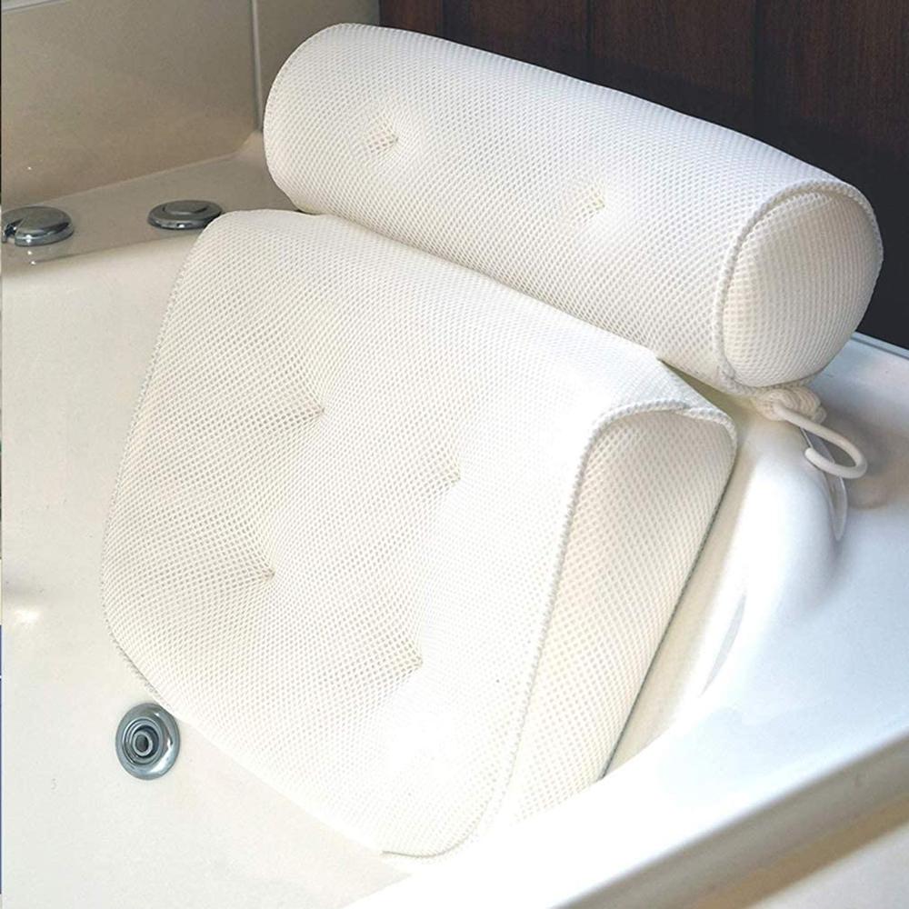 NeckCush Luxe Bath Pillow - Spa Comfort