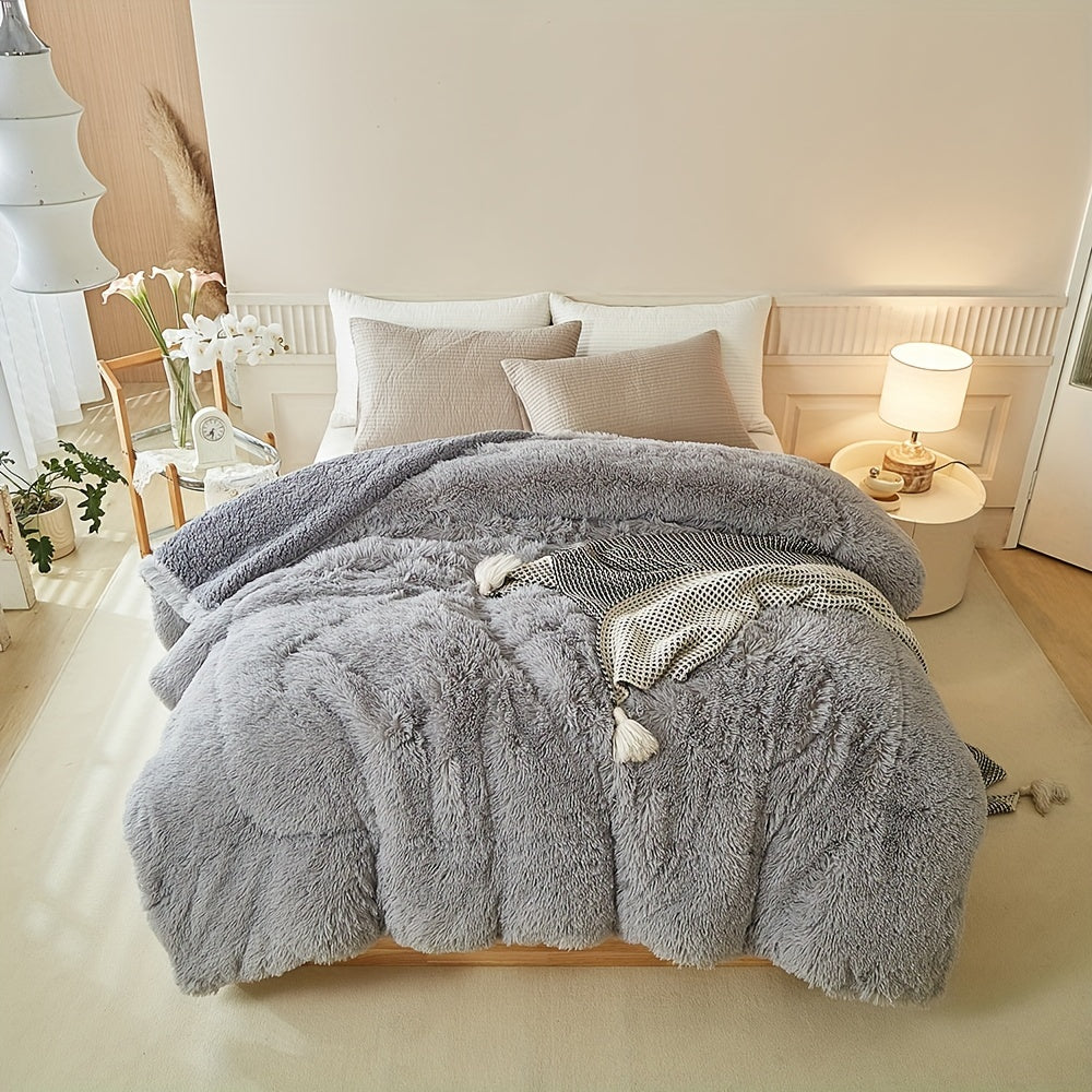 Thick Lambswool Blanket - Warm & Elegant
