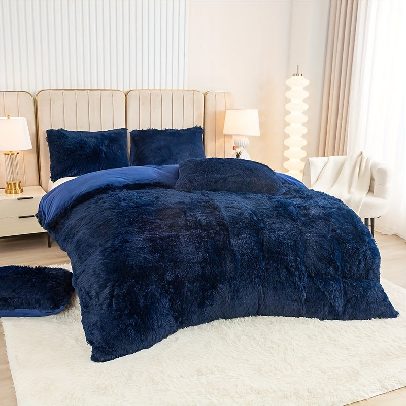 Ultra-Soft Plush Duvet Cover Set - Zipped