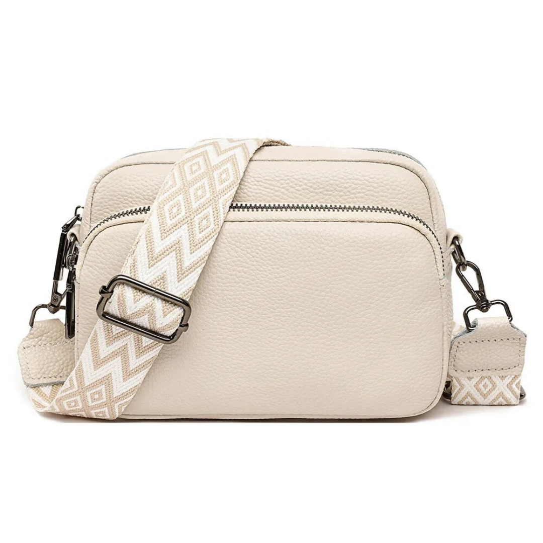 Carrie - Modern Leather Messenger Bag