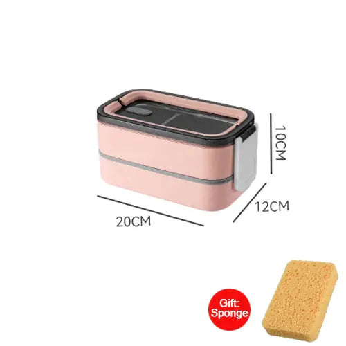MealMate - 2-Tier Stainless Steel Lunchbox