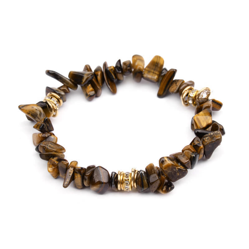 Natural Stone - Crystal Bead Bracelet